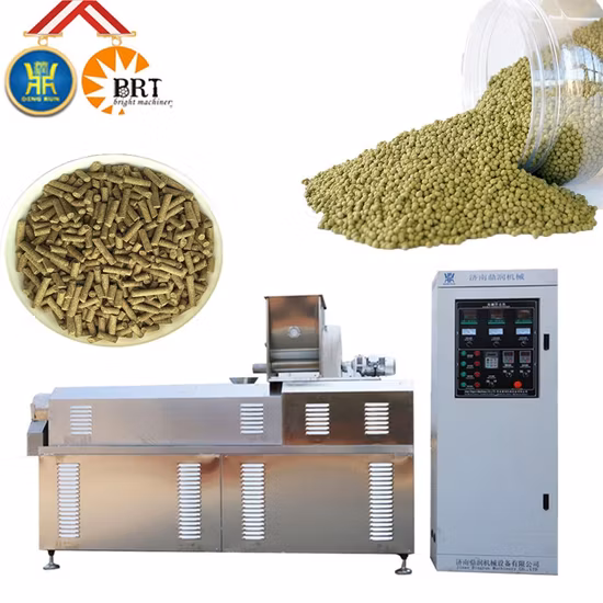 Chaîne de production flottante automatique d'alimentation de poissons de machine d'extrudeuse de granule d'alimentation de poissons