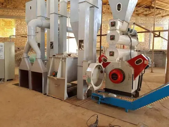 500kg/H Big Size Gasoline Engine NPK Fertilizer Granulate Pig Feed Fish Poultry Food Wood Pellet Making Machine Production Line