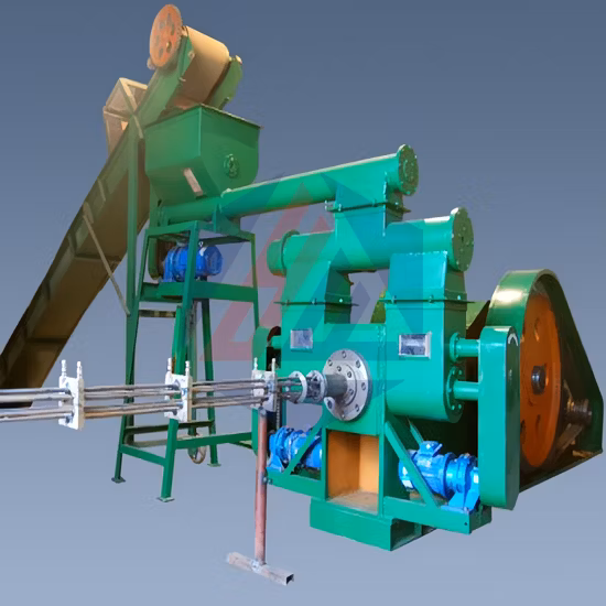 Presse à briquettes Rdf de déchets solides de carburant Machine de fabrication de briquettes de biomasse de balle de riz de paille